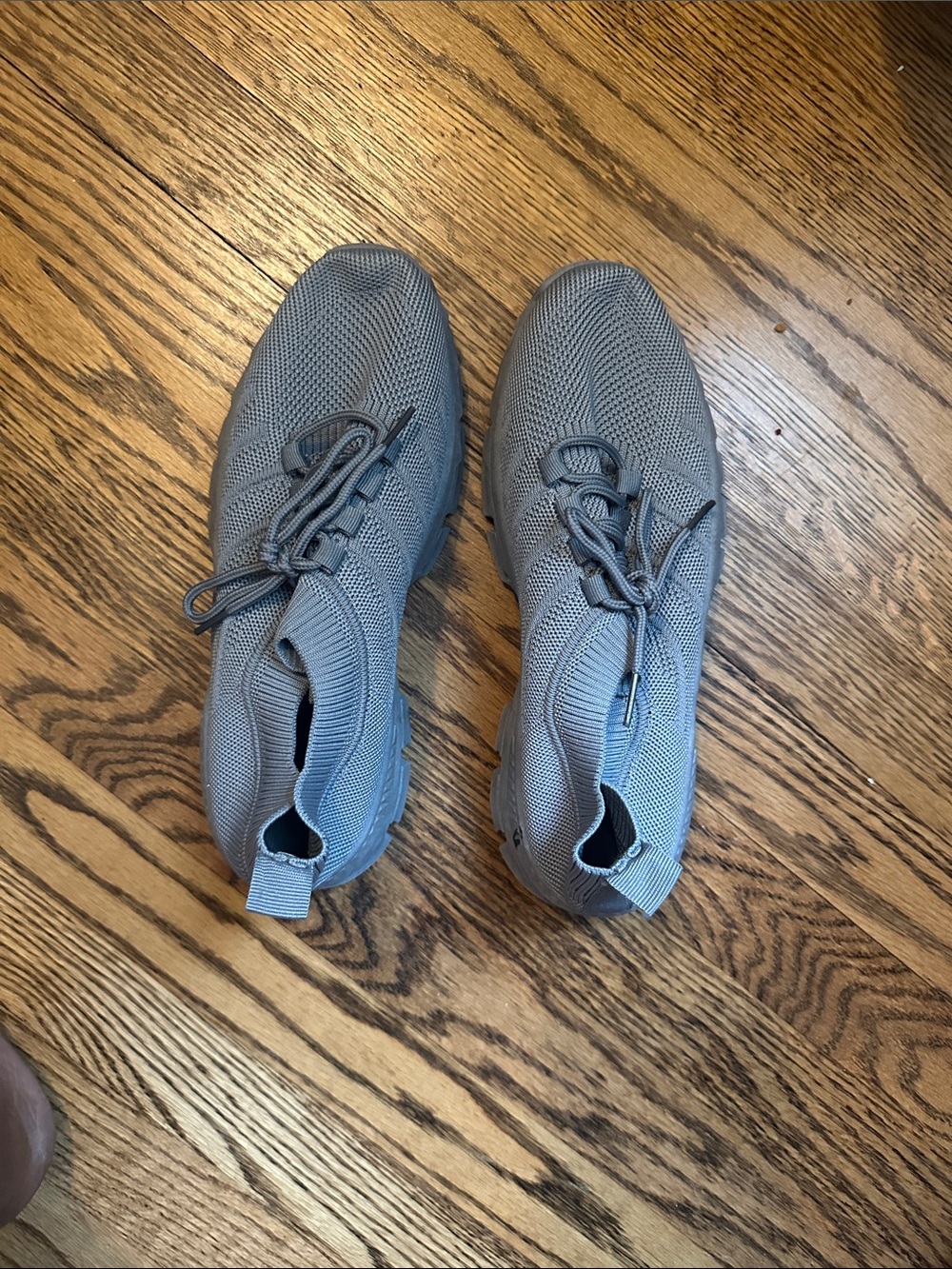 Men's Gray Knit Slip-On Water-Ready Swim Shoe